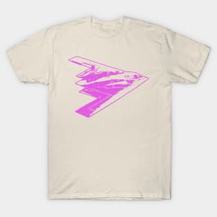 Northrop Grumman B-2 Spirit - Pink Design T-Shirt